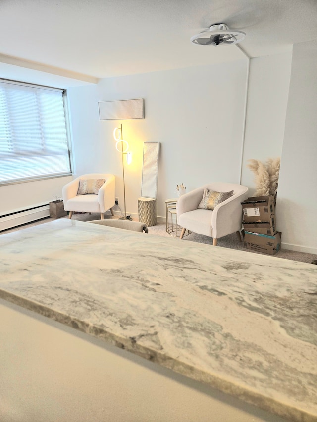 view of living area