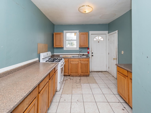 935 Osborne St, Kalamazoo, MI 49001 - kitchen with gas range gas stove and a sink