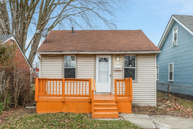 view of front of house