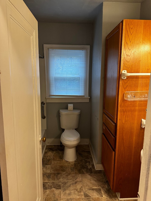 bathroom with toilet