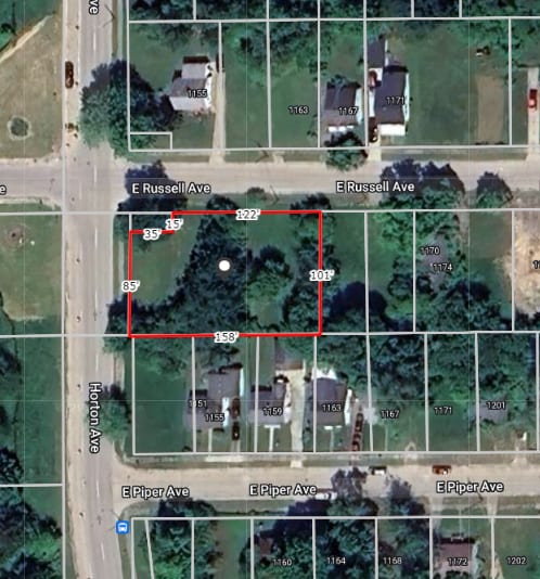 00 E Russell, Flint MI, 48505 land for sale