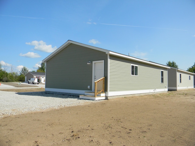 view of rear view of house