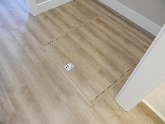 details featuring hardwood / wood-style floors