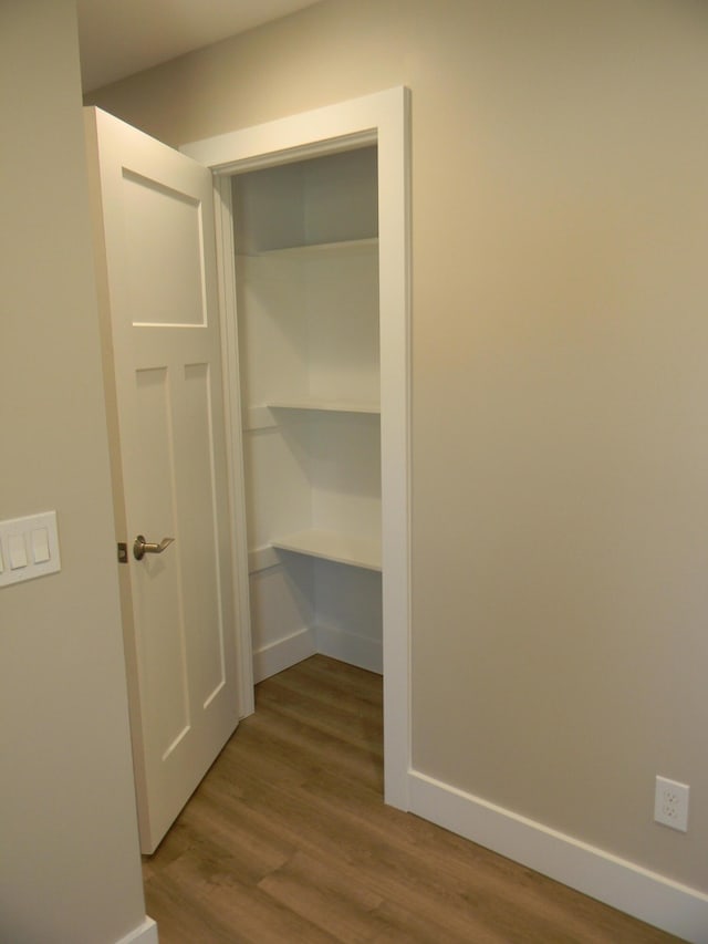 view of closet