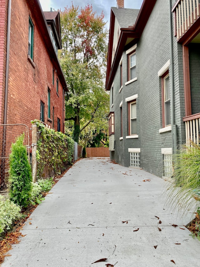 view of home's exterior