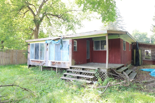 view of back of house