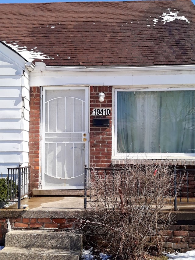 view of entrance to property