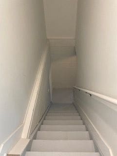 view of stairway