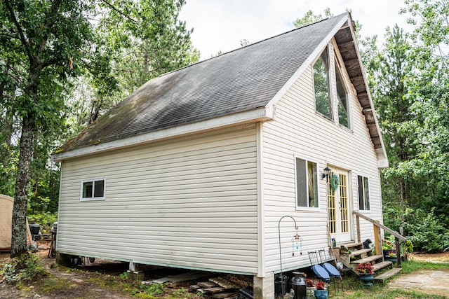 view of property exterior