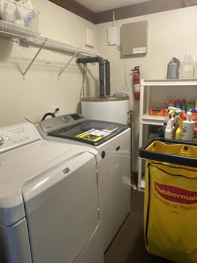 5419 N Watervliet Rd, Watervliet, MI 49098 - washroom with washer and clothes dryer