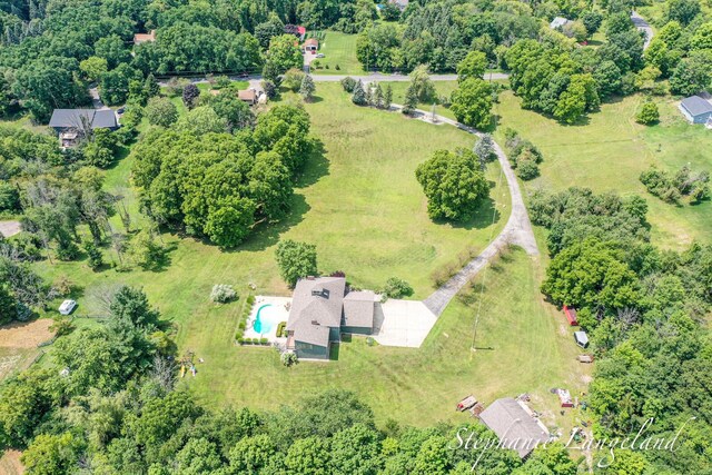7300 Packer Dr NE, Belmont, MI 49306 - bird's eye view of a pool