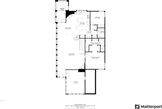 7300 Packer Dr NE, Belmont, MI 49306 - room layout