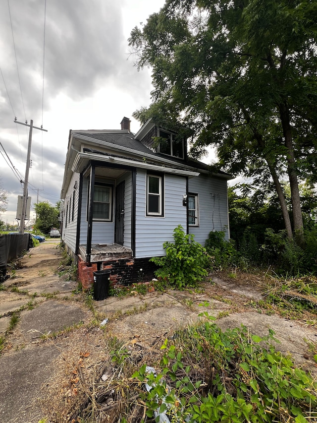 view of bungalow-style house