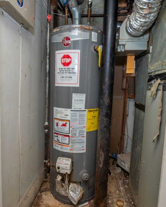 utilities with water heater