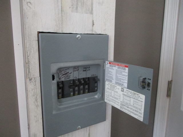 utilities with electric panel