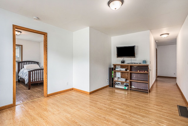 interior space with wood-type flooring