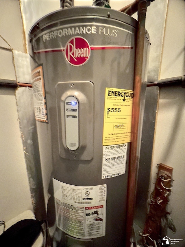 utilities with electric water heater