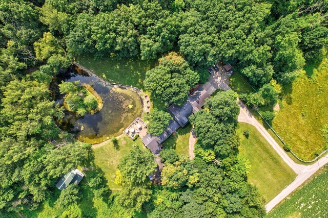 4705 Weiss Rd, Frankenmuth, MI 48734 - aerial view of property and surrounding area featuring property parcel outlined