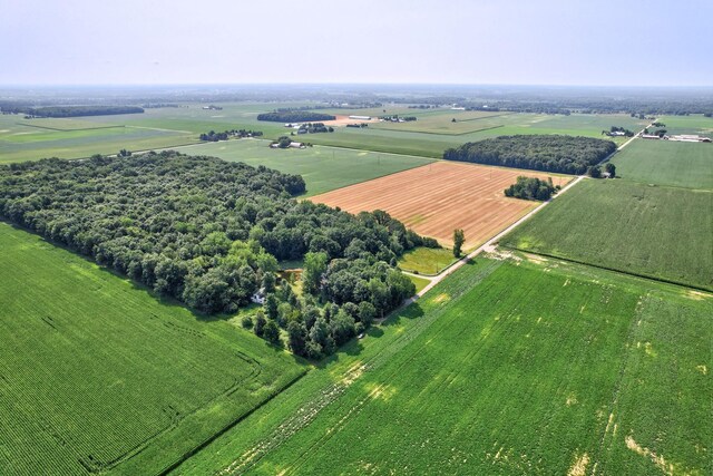 4705 Weiss Rd, Frankenmuth, MI 48734 - overview of rural landscape featuring large plots for crops
