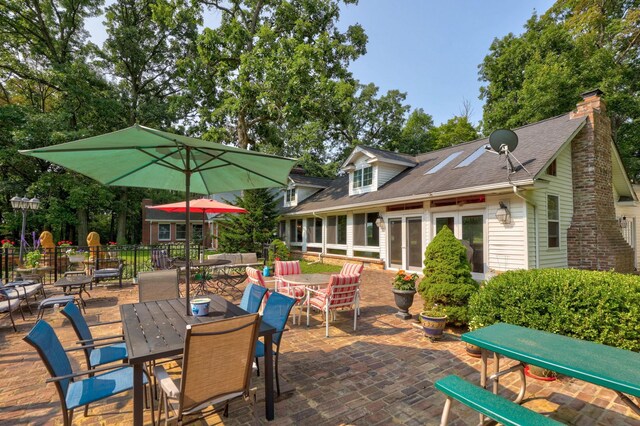 4705 Weiss Rd, Frankenmuth, MI 48734 - view of patio / terrace featuring outdoor dining area