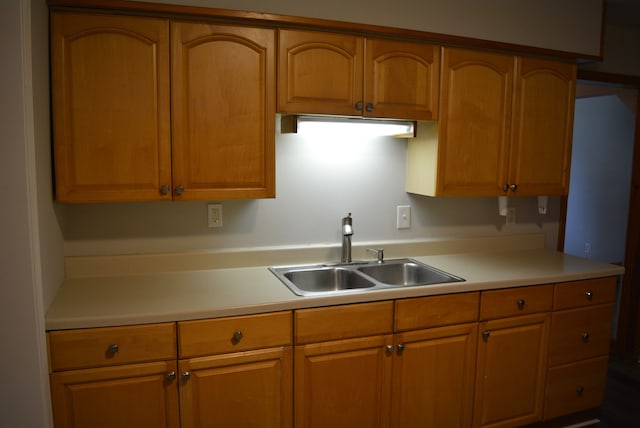 kitchen with sink