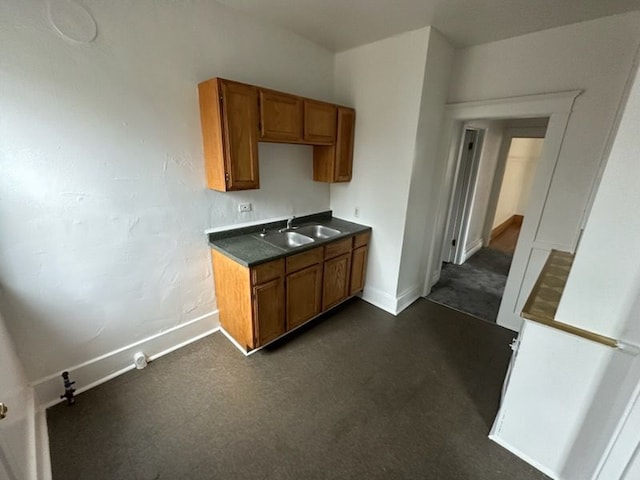 kitchen featuring sink