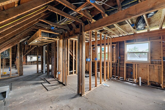 414 Horton St, Detroit, MI 48202 - miscellaneous room featuring lofted ceiling