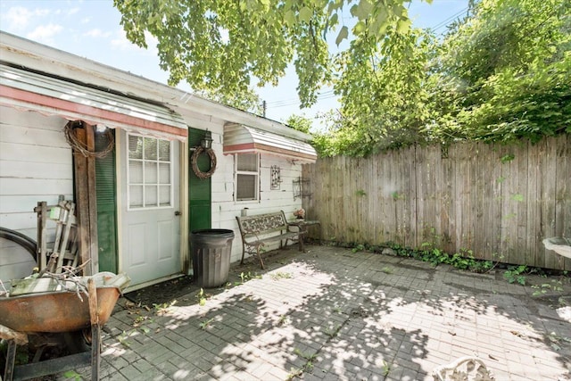 view of patio / terrace