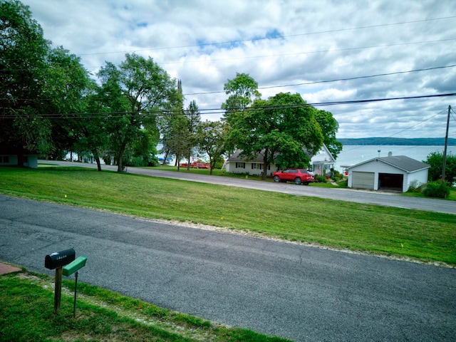 view of road