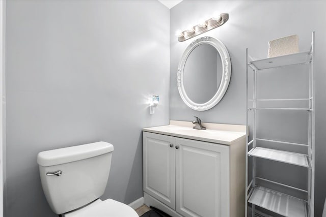 25217 King Rd, Romulus, MI 48174 - bathroom with vanity and toilet