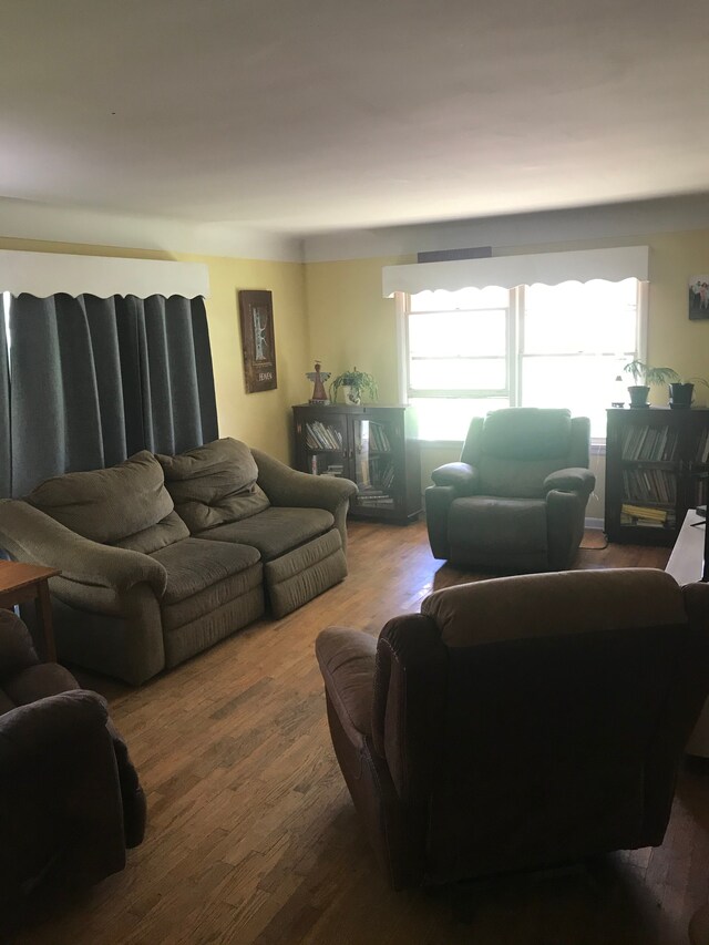 8620 Scio Church Rd, Ann Arbor, MI 48103 - living room with wood finished floors