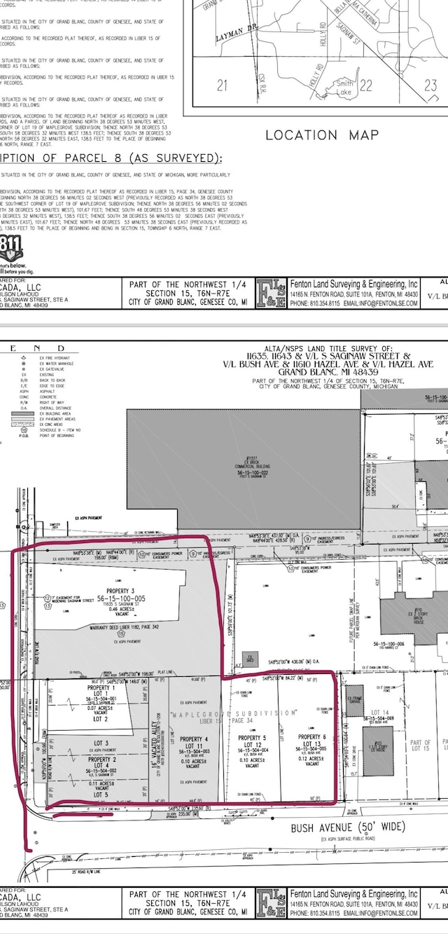 11635 S Saginaw St, Grand Blanc MI, 48439 land for sale