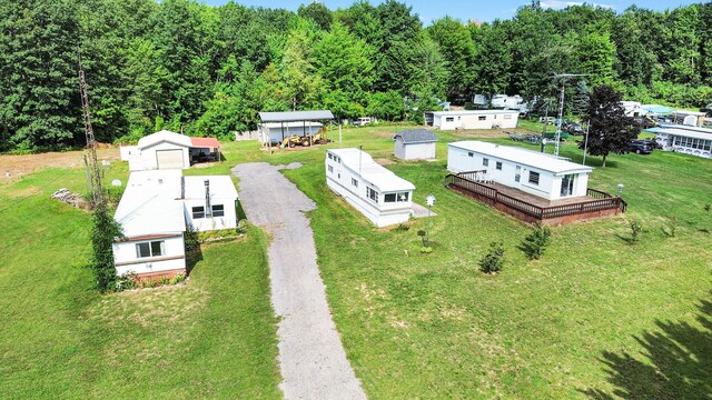 6662 Lorne Dr, Pentwater, MI 49449 - drone / aerial view of a forest