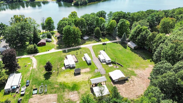 6662 Lorne Dr, Pentwater, MI 49449 - aerial view of a large body of water