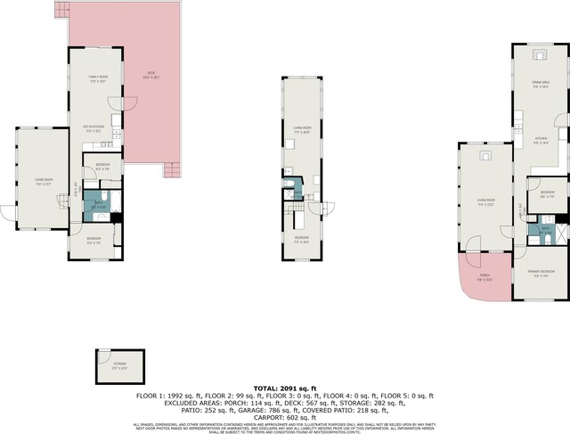 6662 Lorne Dr, Pentwater, MI 49449 - property floor plan