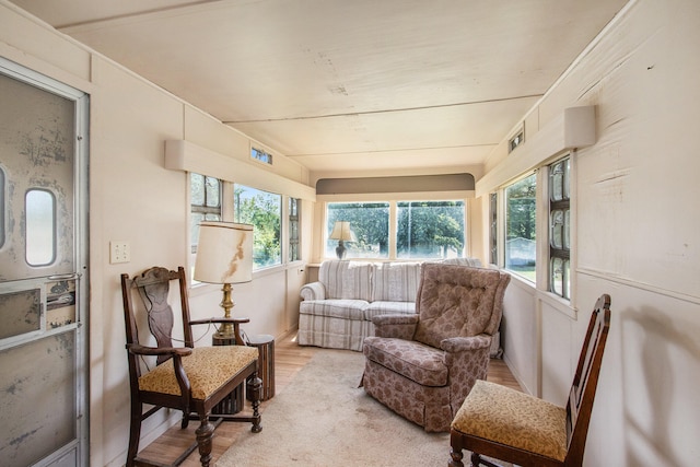 sunroom featuring a healthy amount of sunlight