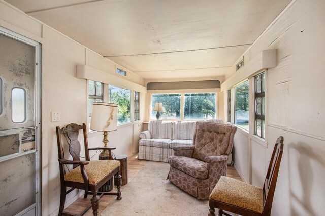6662 Lorne Dr, Pentwater, MI 49449 - sunroom / solarium with wood finished floors