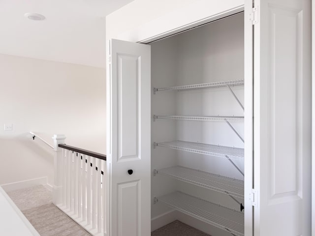 view of pantry