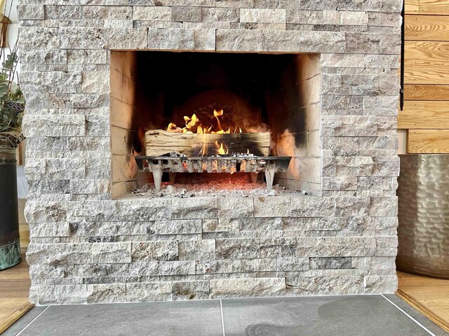2144 N Jacobson Rd, Suttons Bay, MI 49682 - detailed view of a fireplace
