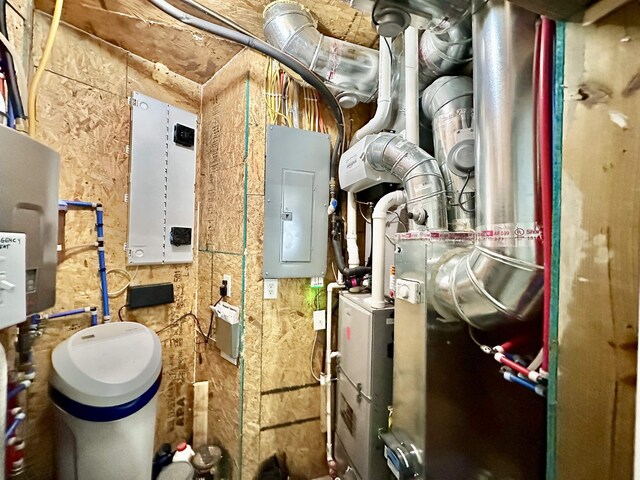 2144 N Jacobson Rd, Suttons Bay, MI 49682 - utility room with electric panel
