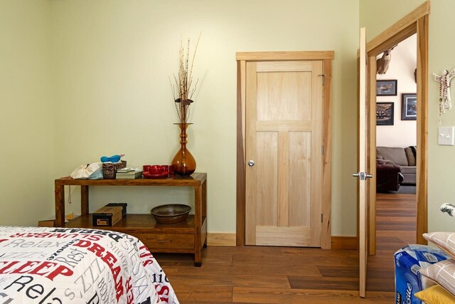 2144 N Jacobson Rd, Suttons Bay, MI 49682 - bedroom featuring wood finished floors