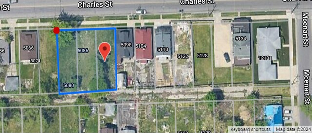 5092 Charles St, Hamtramck MI, 48212 land for sale