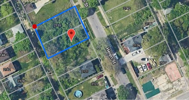 2143 Helen St, Detroit MI, 48207 land for sale