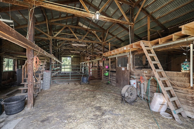 view of stable