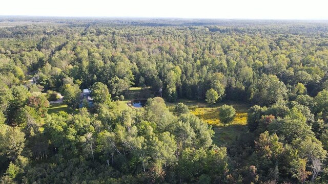 5490 S Harrison Rd, Houghton Lake, MI 48629 - view of property location with a heavily wooded area