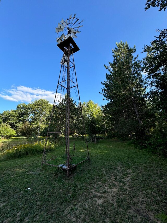 surrounding community with a yard