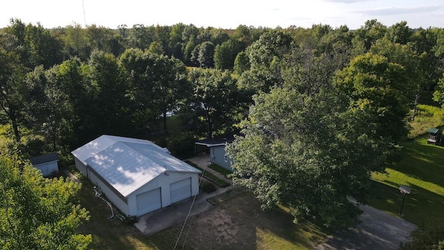 drone / aerial view