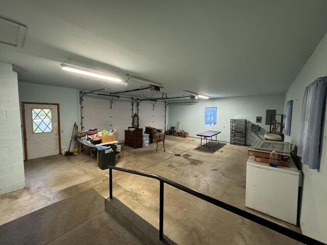 5490 S Harrison Rd, Houghton Lake, MI 48629 - view of basement