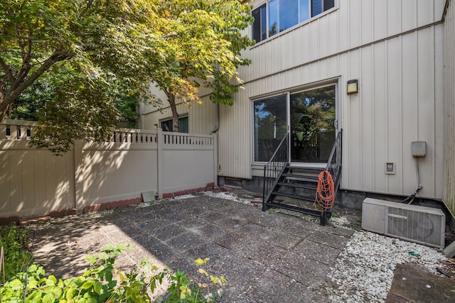 exterior space with a patio area