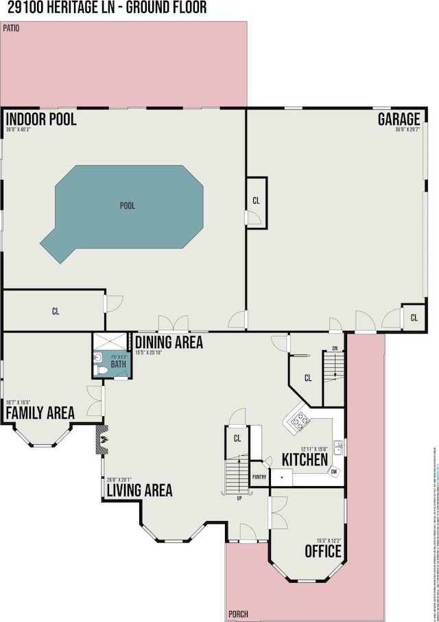 29100 Heritage Ln, Paw Paw, MI 49079 - view of home floor plan